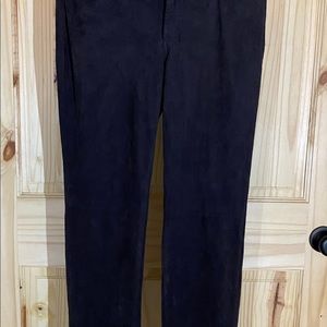 NYDJ Brown Suede Jeans, Size 4